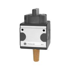 Riegler 100613.Ball valve 3/2-way »multifix«, lockable, Size 3, G 1/2