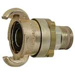 Riegler 107875.Safety jaw coupling with exterior thread, G 3/8, DN 10