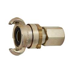 Riegler 107881.Safety jaw coupling with interior thread, G 3/4, DN 17