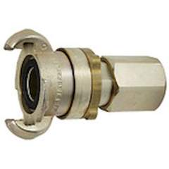 Riegler 107882.Safety jaw coupling with interior thread, G 1, DN 17