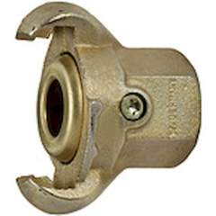 Riegler 107862.Jaw coupling with interior thread, G 1/2, with brass seal
