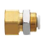 SMC KQ2E08-02A. Bulkhead Connector - KQ2E