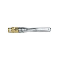 Riegler 159788.Rotating fitting, kink protection spring, R 1/8, Hose Ø 5x3