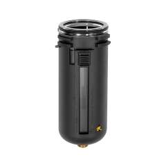 Riegler 135863. Polycarbonatbehälter mit Schutzkorb, ohne Ablassventil