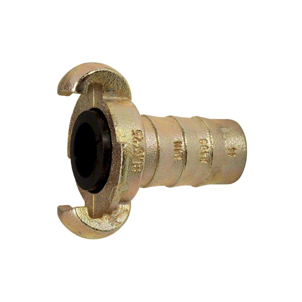 Riegler 107844.Jaw coupling with hose connection, I.D. 32 (1 1/4