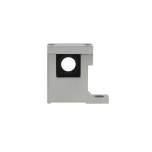 Riegler 116517.Connecting element with wall mounting, 1 hole, L-shaped bracket