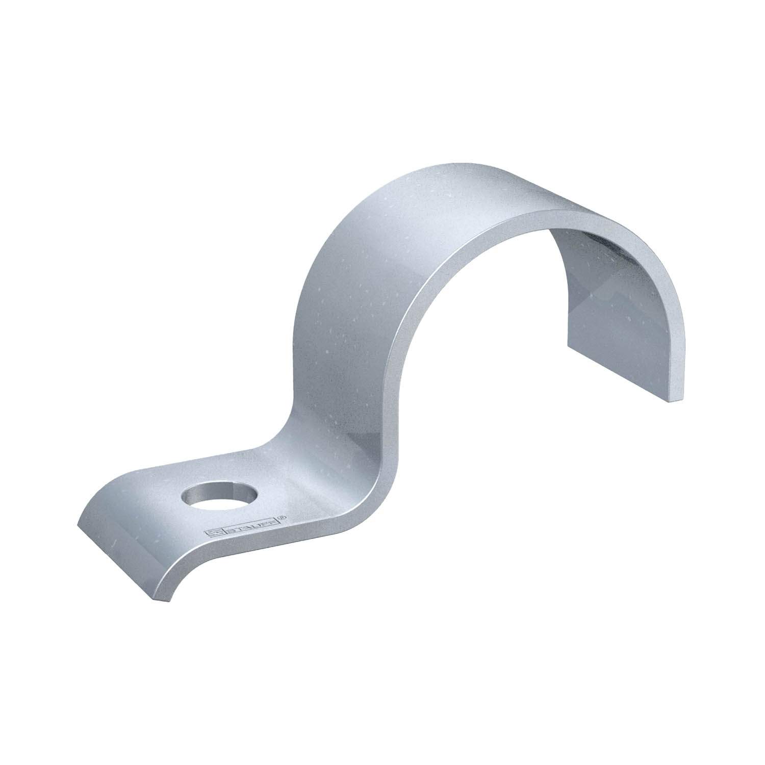 Stauff 1130003846. Light Metal Pipe Clamps maximum diameter 19mm Carbon Steel, untreated DIN 1596