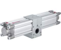 Norgren M/162125/MI/90. Rack and pinion, double acting rotary actuator, 306 Nm torque, 90° rotation