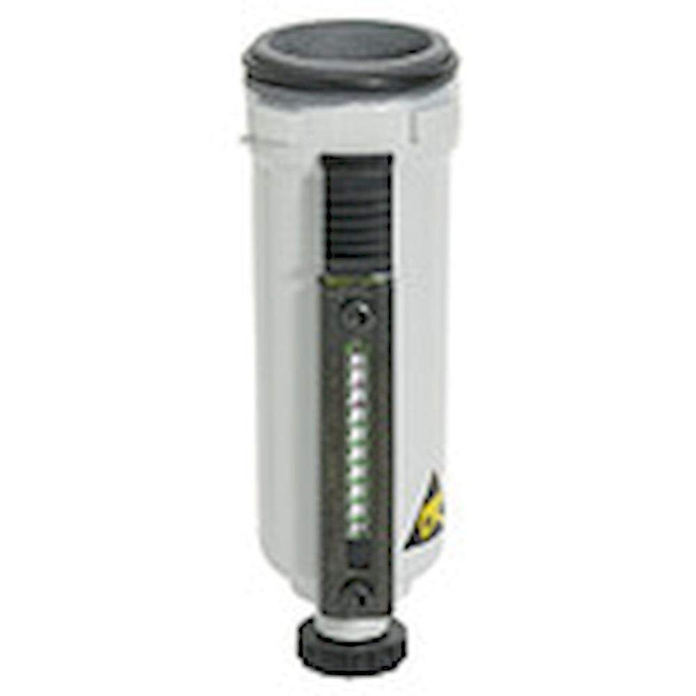 Riegler 100131. Metallbehälter inkl. Sichtrohr, für FUTURA, BG 1, Ablass: HA