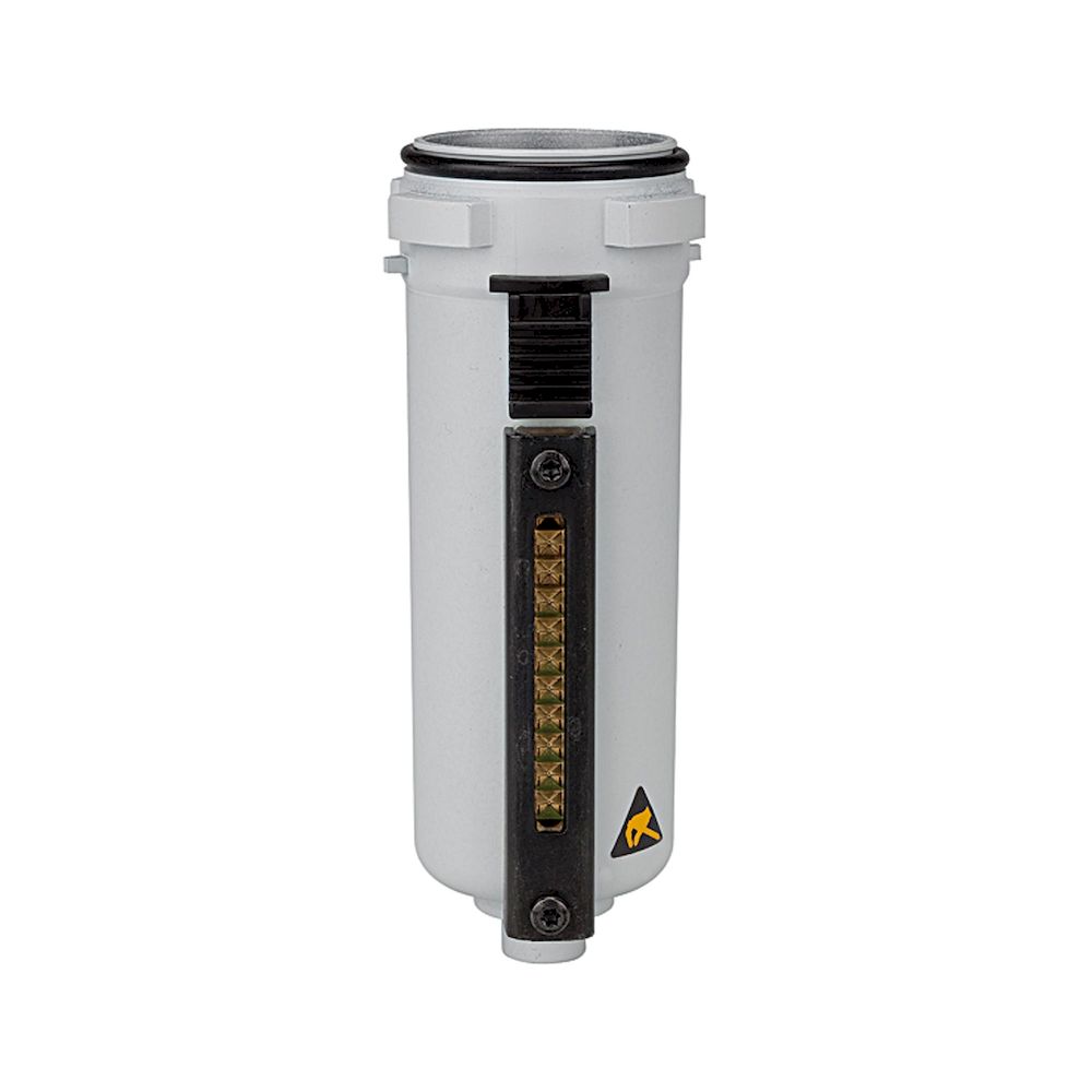 Riegler 100216.Metal container incl. viewing tube, mist oiler »FUTURA«, Size 2