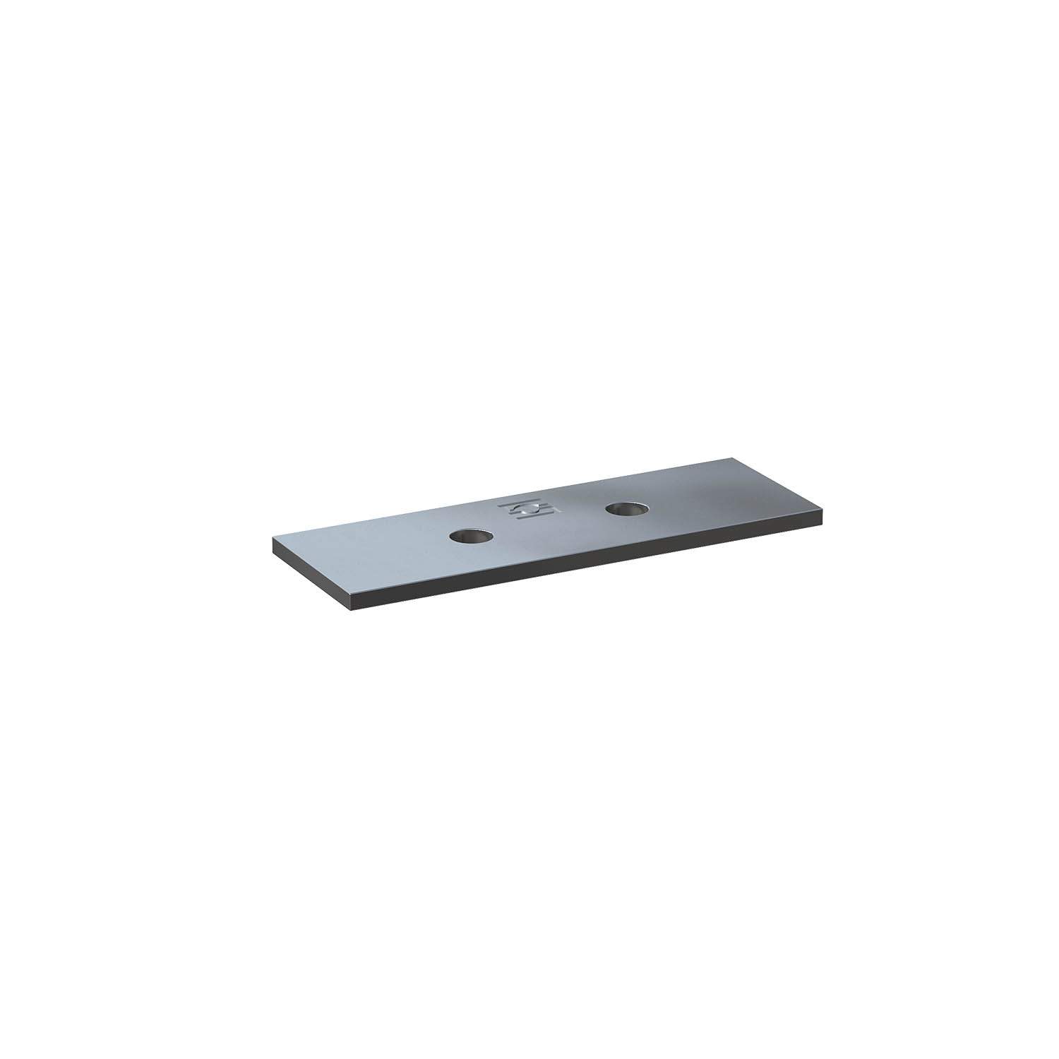 Stauff 6100241962. STAUFF Multi-Line Clamp Cover Plate Size 1 2 Bolt Holes Length 56 mm Carbon Steel Zinc/Nickel-plated