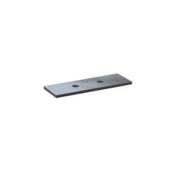 Stauff 6100241962. STAUFF Multi-Line Clamp Cover Plate Size 1 2 Bolt Holes Length 56 mm Carbon Steel Zinc/Nickel-plated