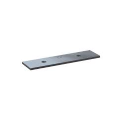 Stauff 6100246314. STAUFF Multi-Line Clamp Cover Plate Size 1 2 Bolt Holes Length 76 mm Carbon Steel Zinc/Nickel-plated