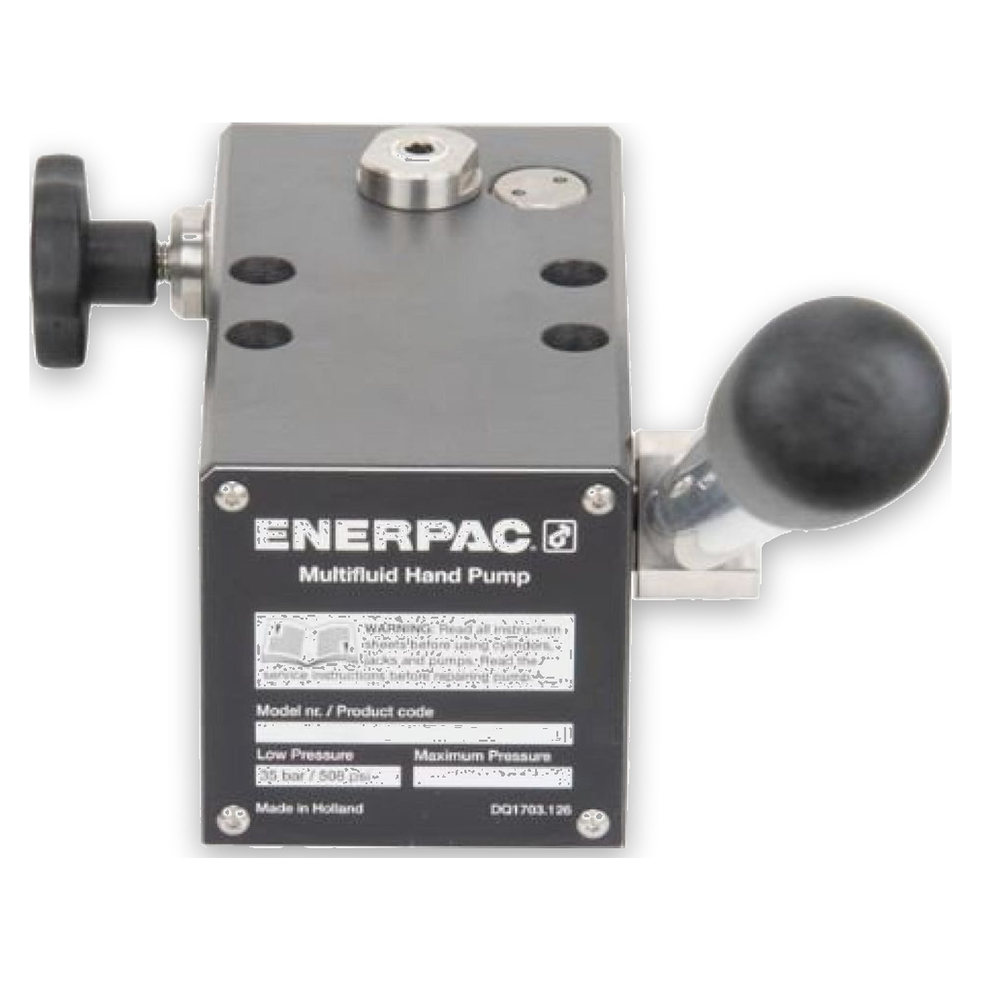 Multifluid-Handpumpe, zweistufig, 110 bar - Enerpac MP110