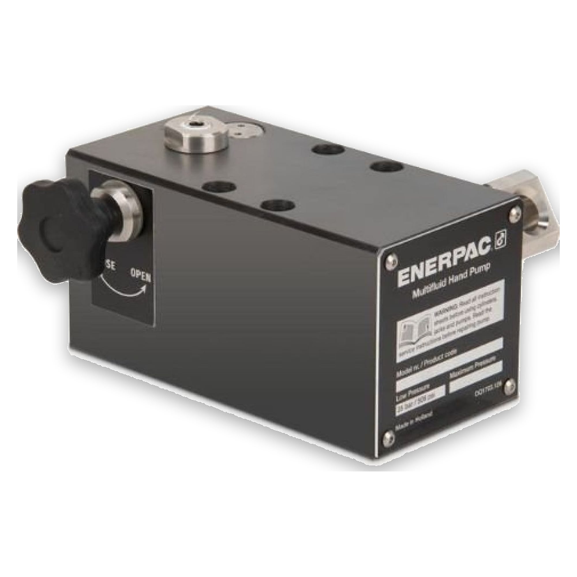 Multifluid-Handpumpe, zweistufig, 110 bar - Enerpac MP110