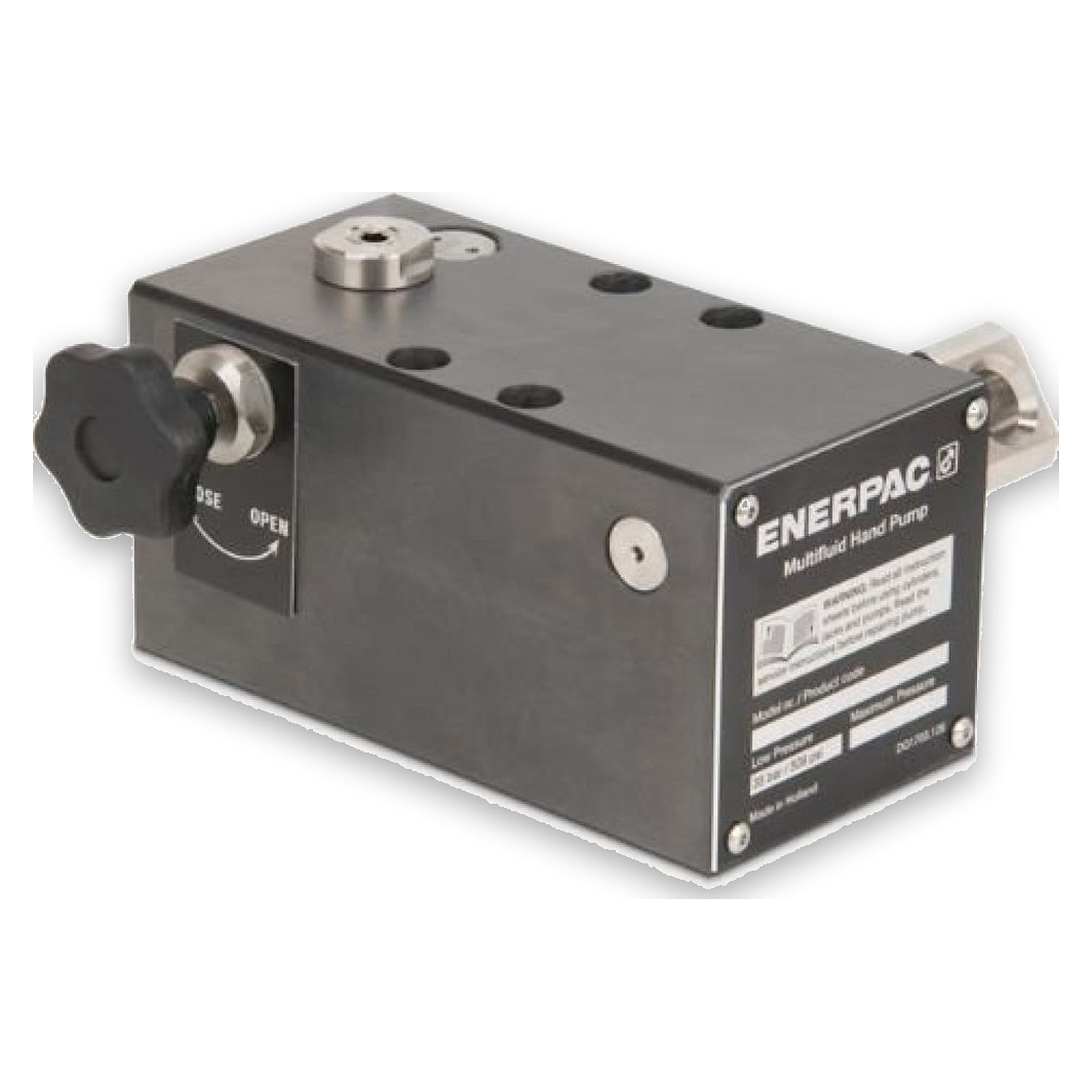 Multifluid Hydraulic Hand Pump, Two Speed, 350 bar - Enerpac MP350
