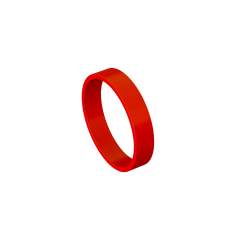 Stauff 6100241571. Farbkennzeichnungsring für Hydraulik-Messkupplungen und Messschläuche STAUFF Test 20 und 15 Farbe: Rot Verpackungseinheit: 25 Stück