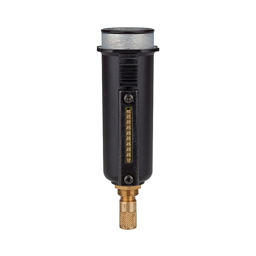 Riegler 100499.Metal container with viewing tube, incl. O-ring