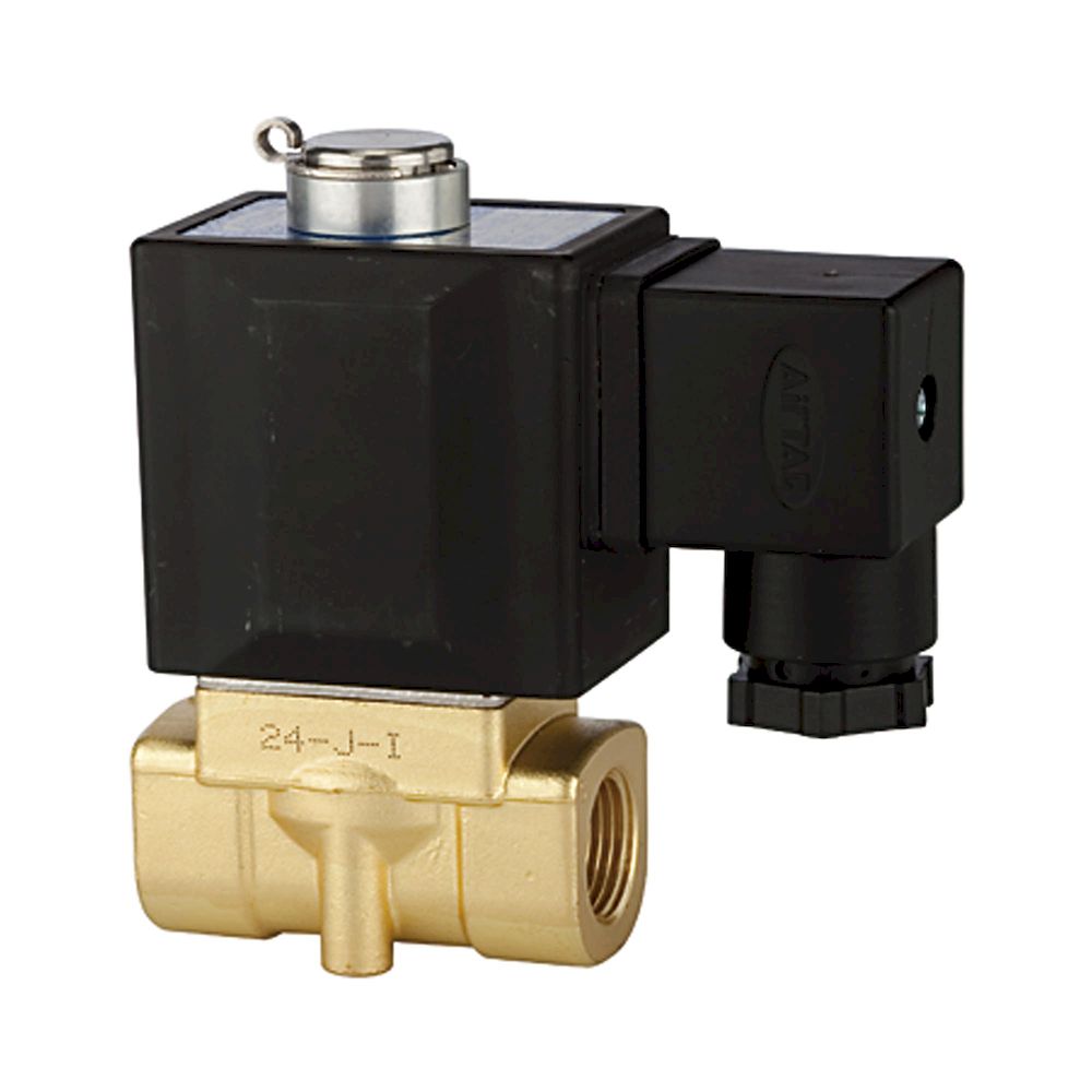 Riegler 116535.2/2-way solenoid valve NO, directly operated, 230 V, 50 Hz