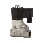 Riegler 116570.2/2-way solenoid valve NO, pilot operated, 24 V DC, G 1/2