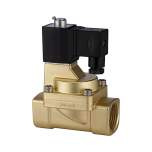 Riegler 116571.2/2-way solenoid valve NO, pilot operated, 24 V DC, G 3/4