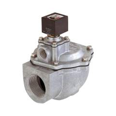 Riegler 102986.Pulse diaphragm valve, NC, 230 V, 50 - 60 Hz internal pre-control