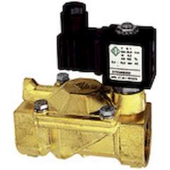 Riegler 102944.2/2-solenoid valve,NC,pilot operat.,24VDC,8W,NBR,G1 1/4,0.2-10bar