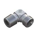 Stauff 6030003365. Male Stud Elbow Size / Type: 12L 1/4 BSP Taper Only Fitting Body Steel, Zinc/Nickel-Plated