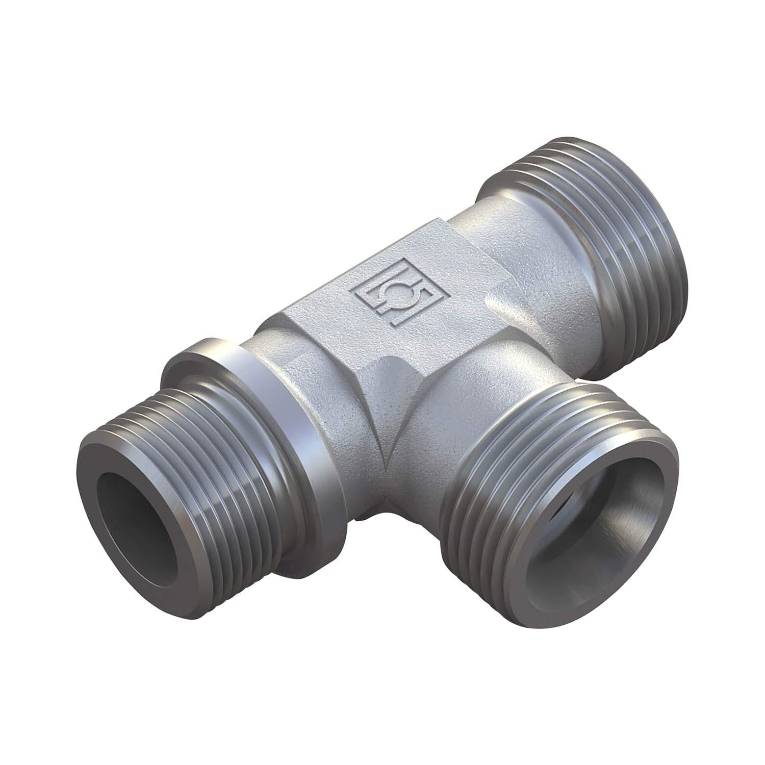 Stauff 6030007196. L-Einschraubverschraubung Baugröße:06L 1/8 NPT nur Verschraubungskörper Stahl, Zink/Nickel-beschichtet