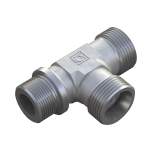 Stauff 6030007206. L-Einschraubverschraubung Baugröße:06S 1/4 NPT nur Verschraubungskörper Stahl, Zink/Nickel-beschichtet