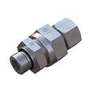 Stauff 6010002654. Einschraub-Rückschlagventil Durchfluss vom Einschraubst. 1 1/2 BSP, Profildichtring mit Schneidring und Mutter 42L, Öffnungsdruck: 2 Bar Stahl, Zink/Nickel-beschichtet