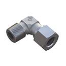 Stauff 6010009908. Male Stud Elbow Size / Type: 06LL M8x1 with Cutting Ring & Union Nut Steel, Zinc/Nickel-Plated
