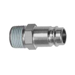 Riegler 107459.Nipple, I.D. 10, Hardened / nickel-plated steel, R 1/2 ET, PTFE