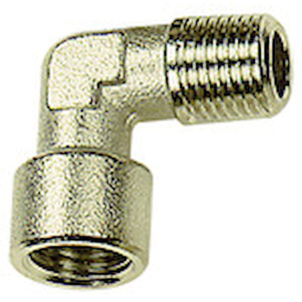 Riegler 112754.Angled piece, IT/ET, G/R 1/4, AF 13, nickel-plated brass
