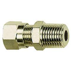 Riegler 111964.Straight screw-in fitting, R 1/8 o., Pipe exterior Ø 4 mm