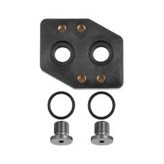 Riegler 131434.NAMUR adaptor for angle seat valve series 3362 and 3363, G1/2-G2