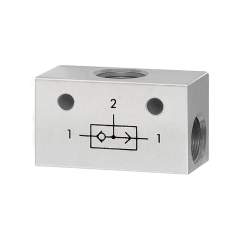 Riegler 106703.OR valve, 3 x G 1/8 Aluminium