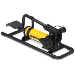 Enerpac P392FP, Dos velocidades, Bomba hidráulica de pedal ligera, 30 in3 utilizable de aceite