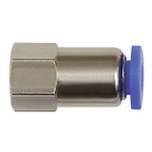 Riegler 109011.Straight push-in fitting »Blue Series« mini, M3 i., hose ext. Ø 4