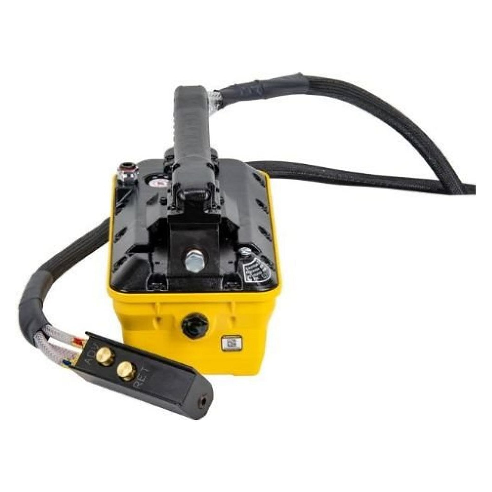 Turbo II Air Hydraulic Pump, 3/3 Manual Valve with Pendant, 2081 cm³ - Enerpac PARG1102N