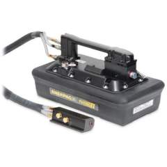 Enerpac PARG1105N, Bomba neumático-hidráulica Turbo II, 3/3 Válvula manual con control remoto, 230 in3 utilizable de aceite, Para usar con cilindros de simple acción