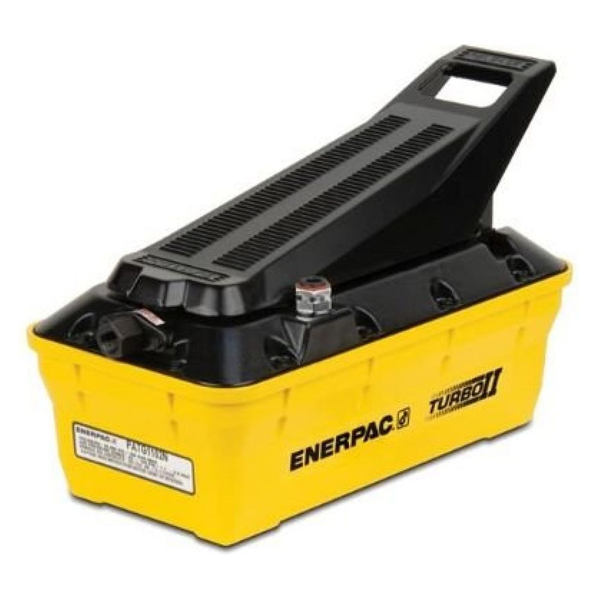 Turbo II Air Hydraulic Pump, 3/3 Treadle Valve (Hand/Foot), 2081 cm³ - Enerpac PATG1102N