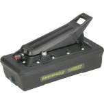 Enerpac PATG1105N, Bomba neumático-hidráulica Turbo II, Operado mano/pie 3/3 traba y válvula manual, 230 in3 utilizable de aceite, Para usar con cilindros de simple acción