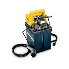 Enerpac PES1401E, Zweistufig, Elektrohydraulische Tauchpumpen, 4/3 Handventil, 230V, für den Einsatz mit doppeltwirkenden Zylindern