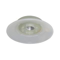 Riegler 108446.Flat suction cup, round, Silicone material, »PFG«