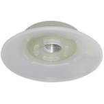Riegler 108455.Flat suction cup, round, Silicone material, »PFG«