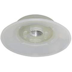 Riegler 108450.Flat suction cup, round, Silicone material, »PFG«