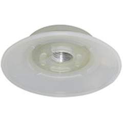Riegler 108458.Flat suction cup, round, Silicone material, »PFG«