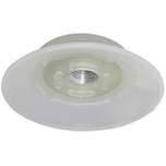 Riegler 108456.Flat suction cup, round, Silicone material, »PFG«