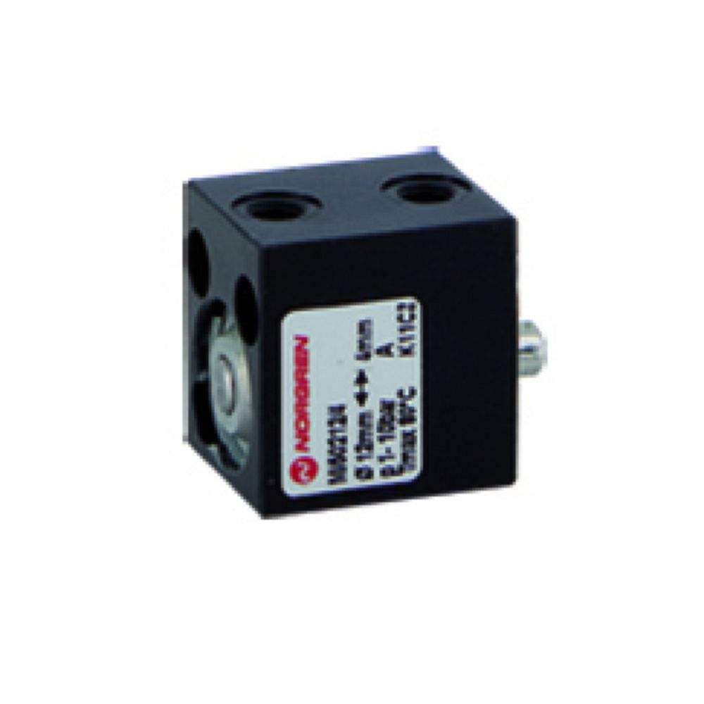 Norgren M/50212/4. Clamping double acting cylinder, 12mm diameter, 4mm stroke